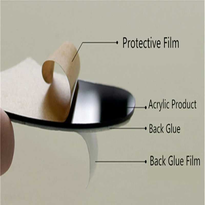 Frames 3D Acrylic Mirror DIY Photo Frame Living Room Art Decoration Home Photos Tree Wall Stickers CL241231 H260306