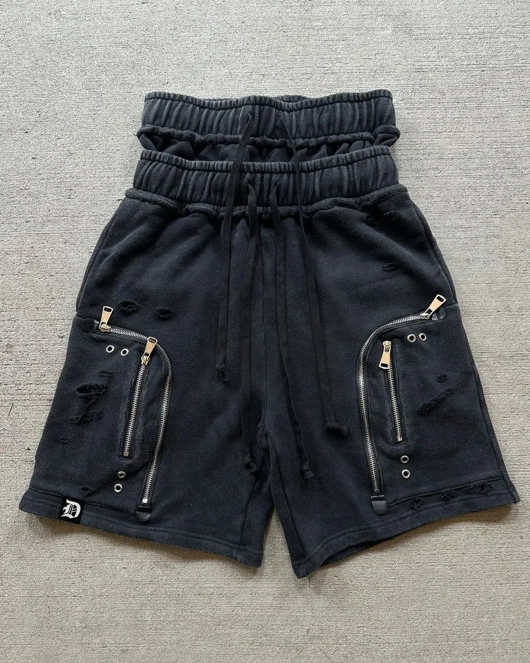 Man Set American Style Suit Zipper Cardigan Hoodie Casual Sports High Street Hip Hop Streetwear American Style Unisex Multi Zip 241230