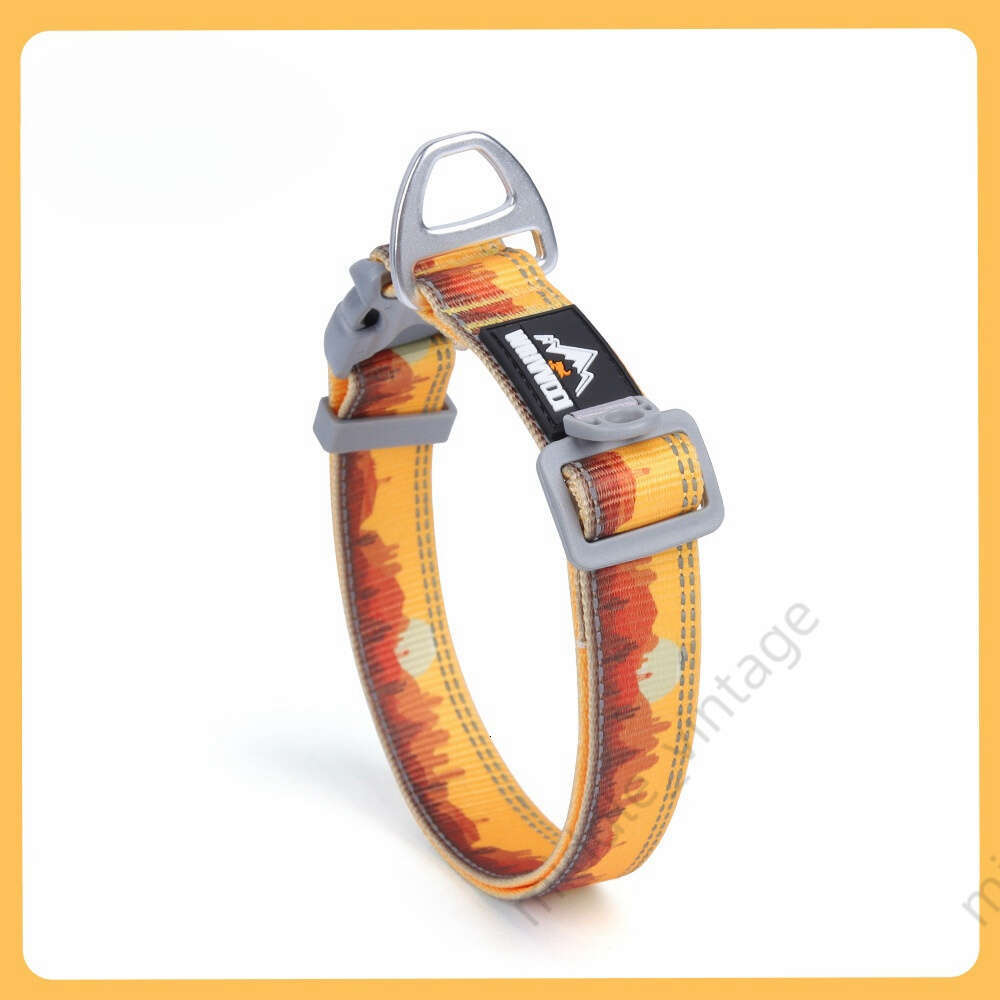 Is A Must-have For Dogs When Going Out New Supplies: Comfortable Non Necking Pet Collar, Reflective Leash, Dog Collar