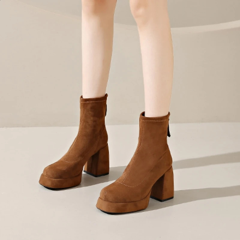 Winter Style Simple Comfortable Warm Personalized Sexy Non-slip Trendy Slim Versatile Lightweight Casual Womens Boots 241231