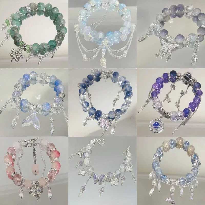 Girlfriend bead tassel bracelet female niche design simple and personalized collision free Versatile Accry W241231