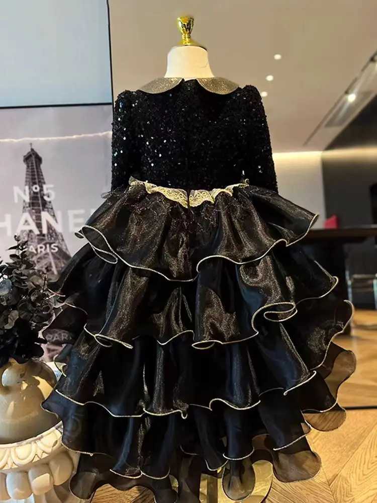 Childrens Halloween Princess Role Play Par Dress Summer Fashion Fluffy Short Skirt Girl Birthday Costume Childrens Clothing W241231