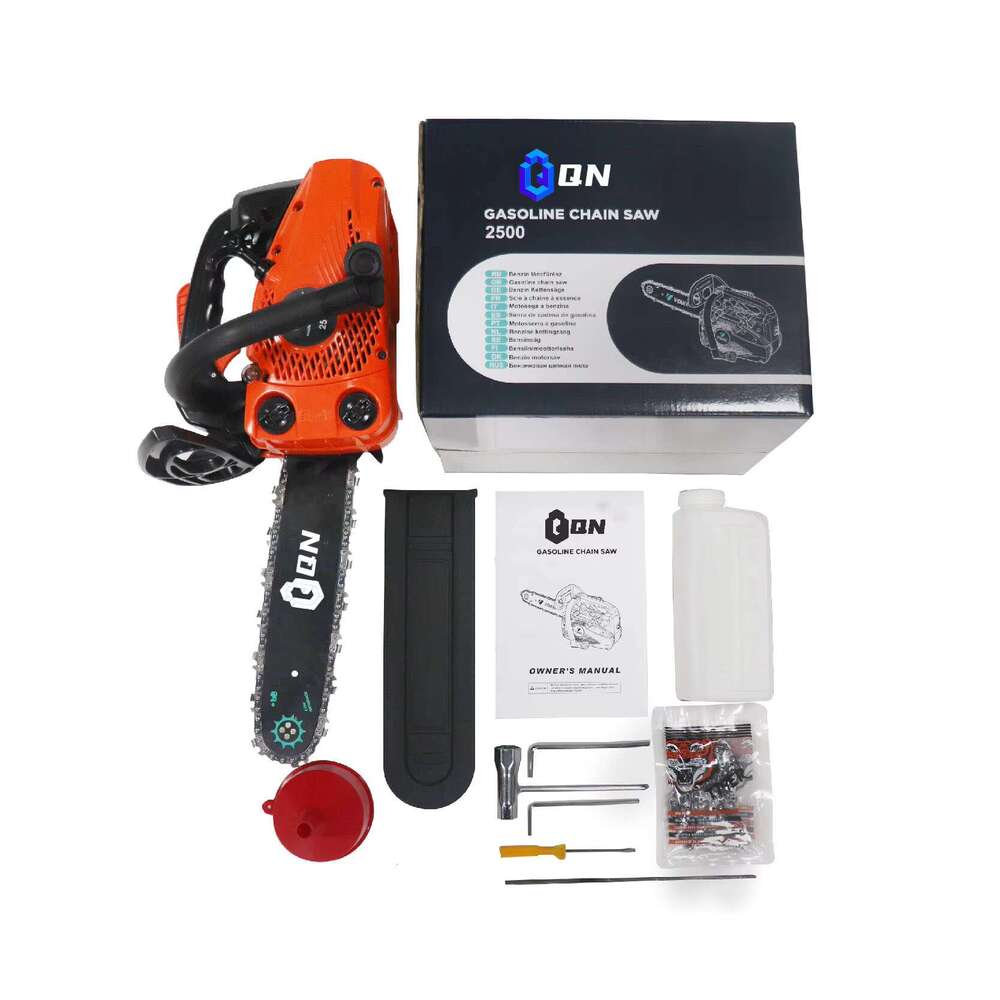 25cc High Power Gasoe chainsaw Handheld Wooden Cutter Home Portable Petrol Chainsaw Wood Cutting hine Tree Felg Saws