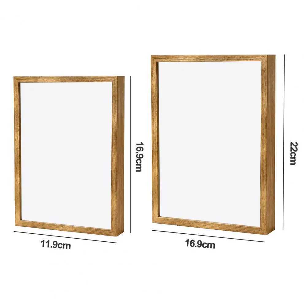 Frames Creative Hollow Dried Flower Plant Photo Handmade DIY 3D Image Frame Deep Large Shadow Display Box CL241231 H260306