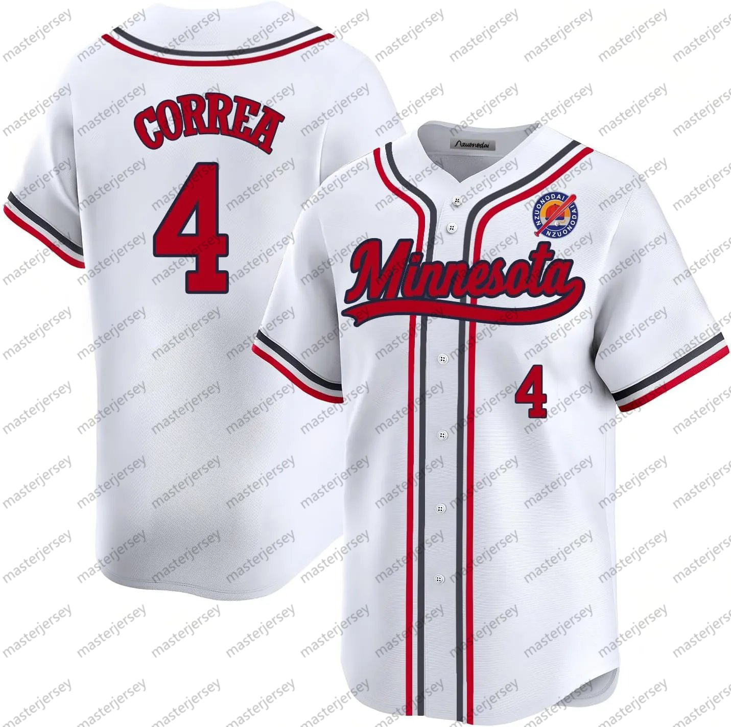 KILLEBREW Baseball Jerseys CORREA BUXTON KEPLER LEWIS Custom Men/Women/Youth Jersey Sweatshirt - Embroidered Loose Fit