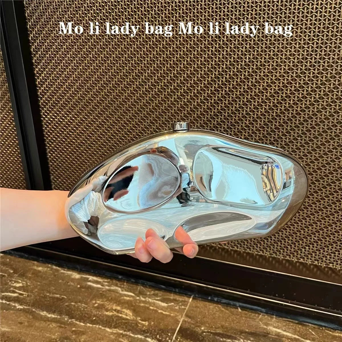 High Quality Acrylic Irregular Bag Women Handbag Fashion Evening Bag Dinner Party Clutch Purse Female Shoulder Crossbody Bag 241231