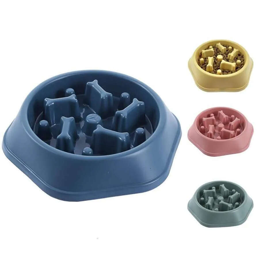 Anti Feeder Irrigation Healthy Diet Interactive Alternative Non Slip Dog Food Pet Bowl Slow