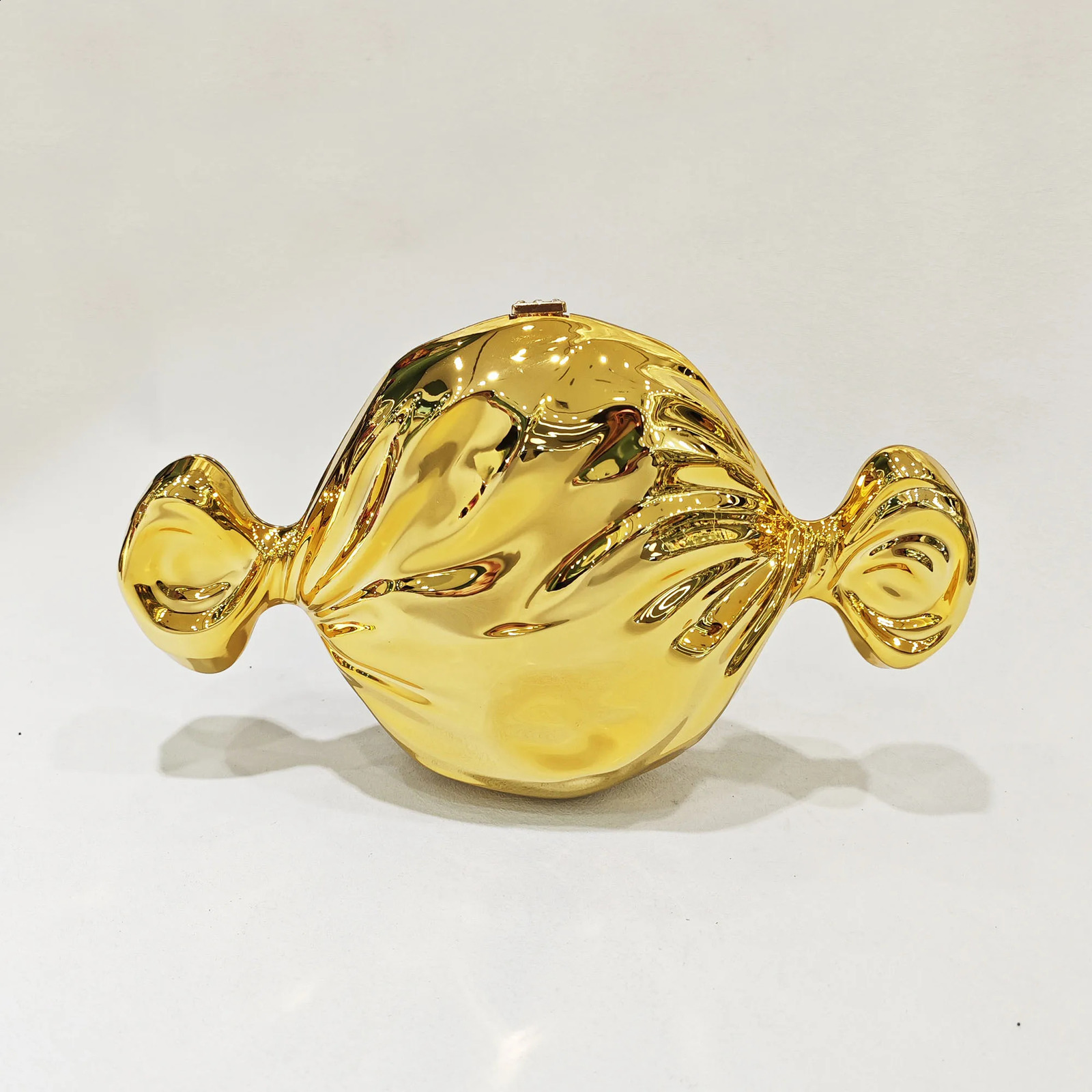 JXL-Metal candy bag Crystal Evening Clutch for Women Hollow fashion hand bag Clutch Wedding Purses 241231