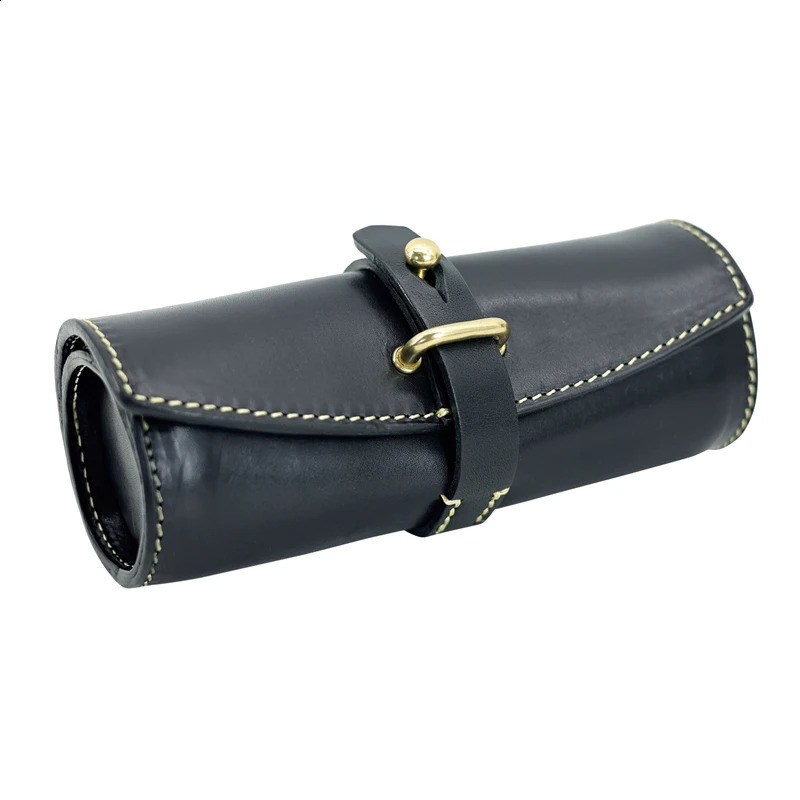 Big Leather Glasses Case Hademade Mens Sunglasses Storage Cases Brown Eyewear Sport Box Outside Case 241231
