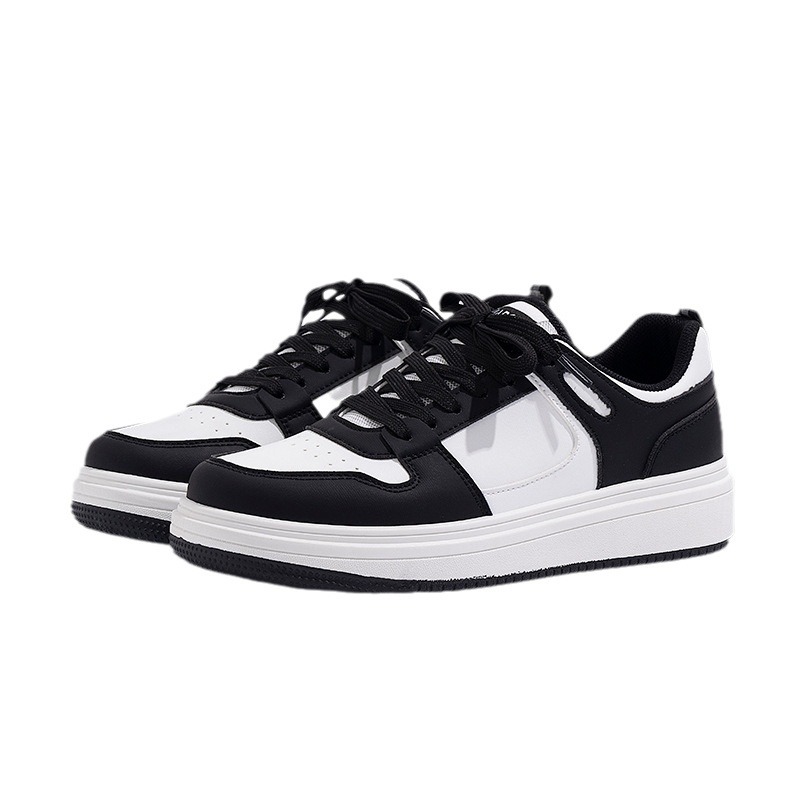 Free shipping designer casual shoes womens women fashion Platform sneakers black outdoor sports trainers skate shoes Thick bottom breathable size eur 