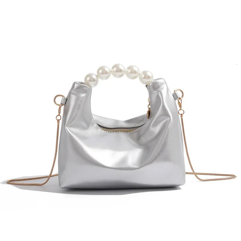 Upscale Mini Chain Shoulder Messenger Jiaozi Bag Women's Pearl Handbag Bags For Women Satchel bag