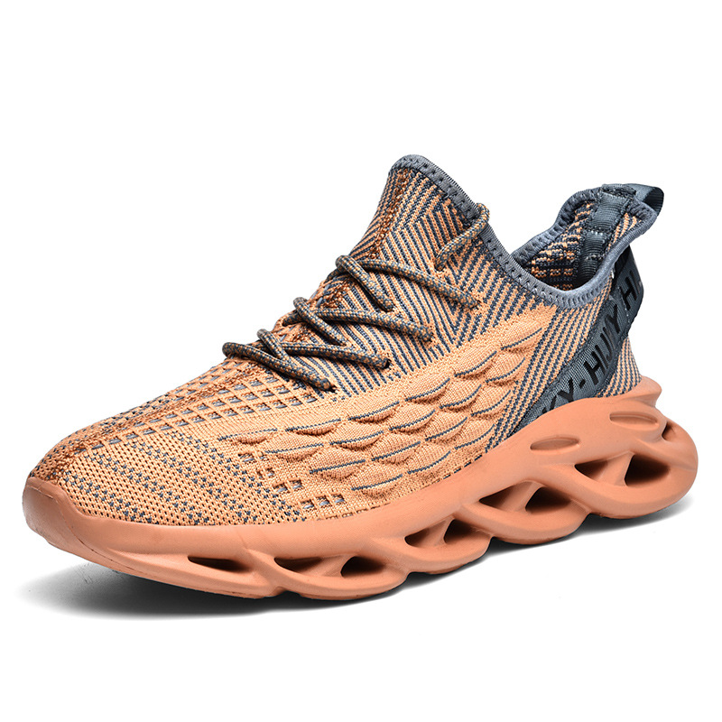 Men Sports Fashion Thick NEW hot Sole Blade Designer Shoes Plus Size Versatile Breathable Running Sneakers Triple Black White Brown Free shipping