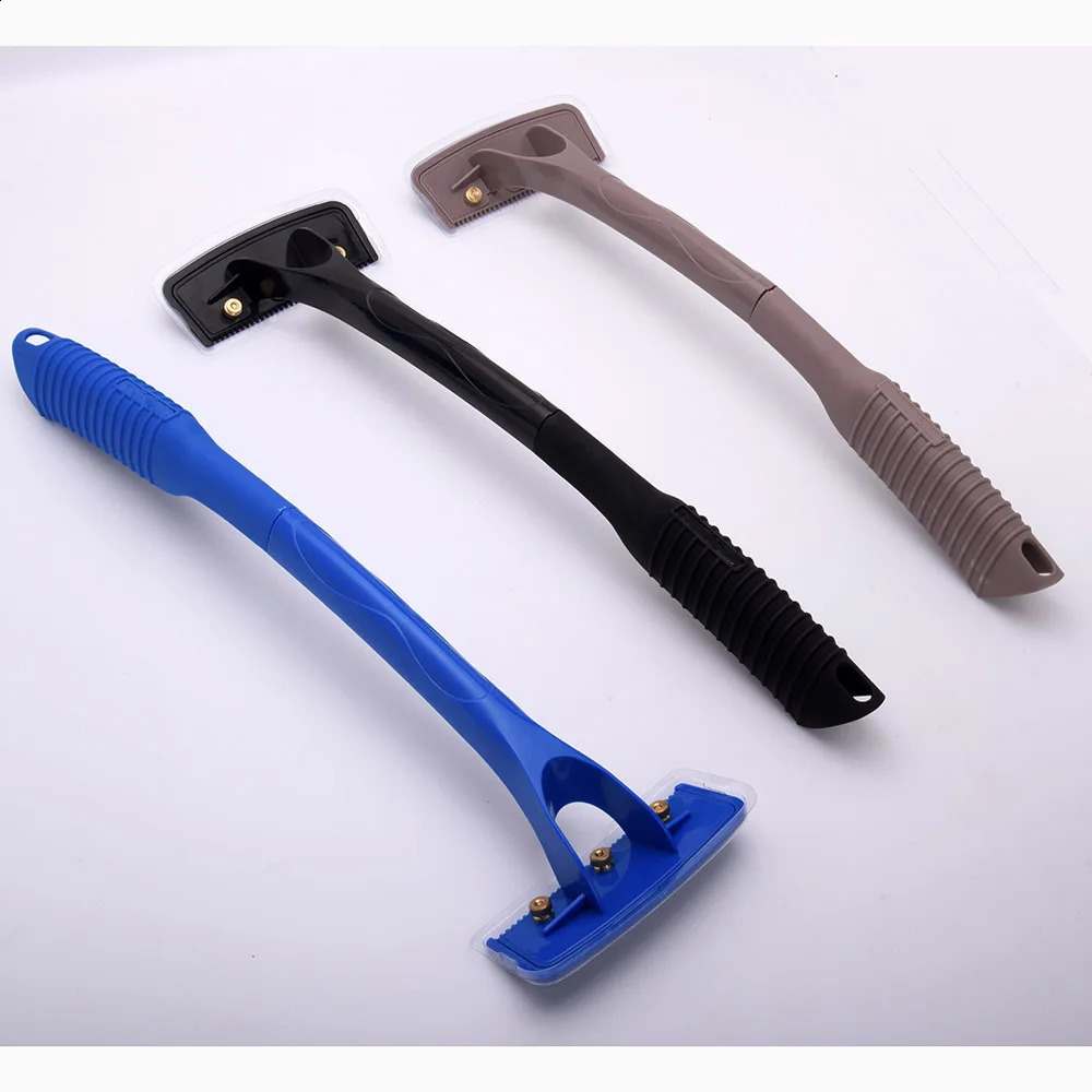 Back Shavers for Men Back Hair Remover Body Shaver Long Handle Body Hair Trimmer Razor 15 Blades Manual Foldable Razor 241230