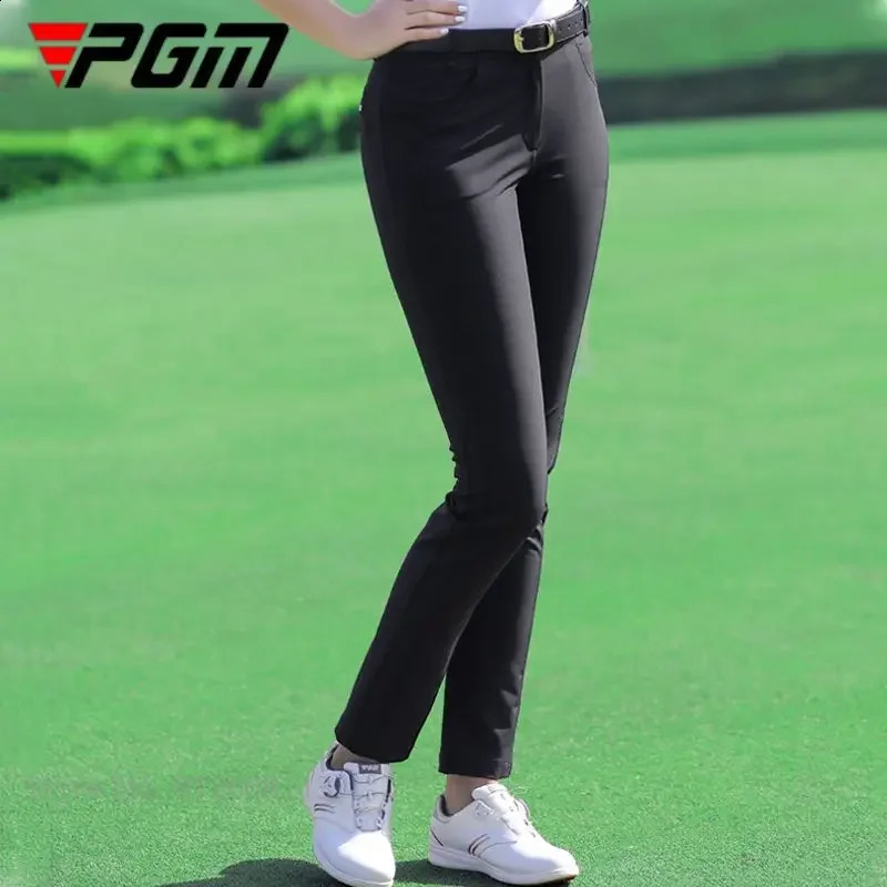 PGM Golf Trouser Ladies Slim Golf Long Pants Women Quick Dry Tight Pant Breathable Elastic Sports Trousers Casual Bottoms XS-3XL 241226