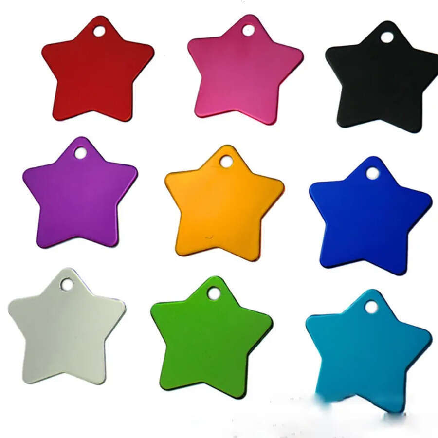 ID DIY Card Metal Aluminum Alloy Pet Durable Easy To Use Dog Cat Tags