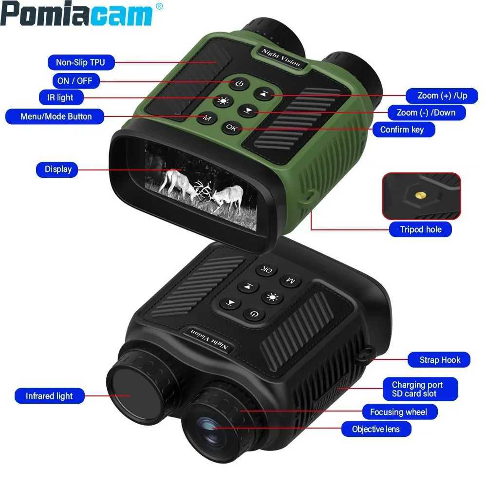 New Arrival DT59 dual tube infrared outdoor portable crossover high-definition camera video positioning Scope Digital telescope night vision device T2