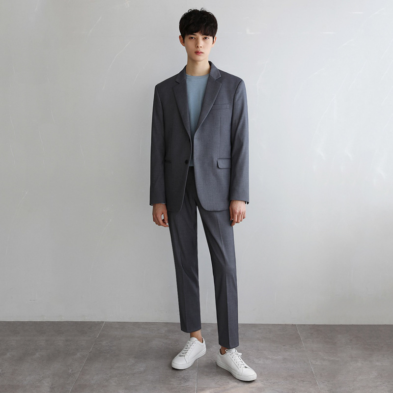 C1231Trendy British style groom loose casual formal suit jacket