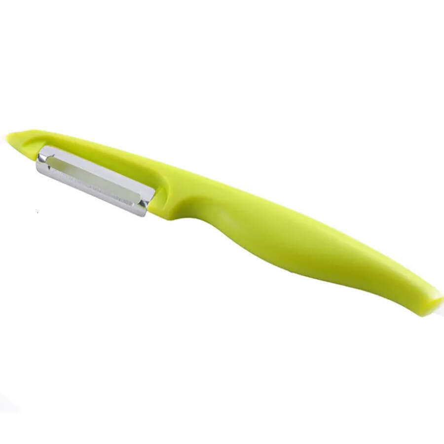 Stainless Creative Steel Potato Peeler Anti-Slip Plastic Handle Kitchen Gadgets Vegetable Fruit 4.23