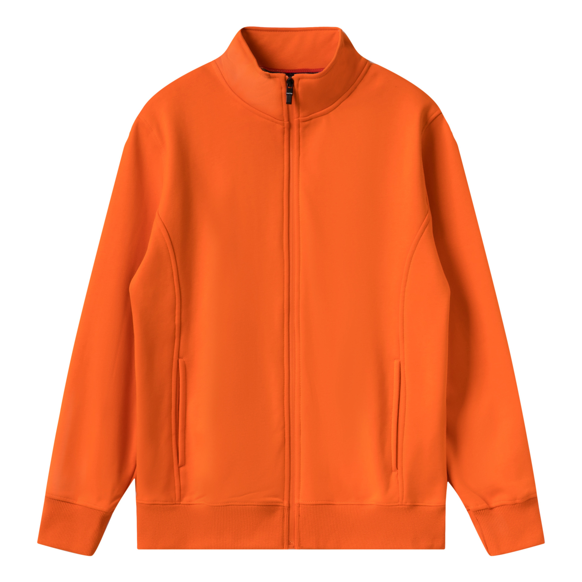 M11024 Thick Stand Collar Sweater Autumn and Winter Zipper Long Sleeve Sportswear Top
