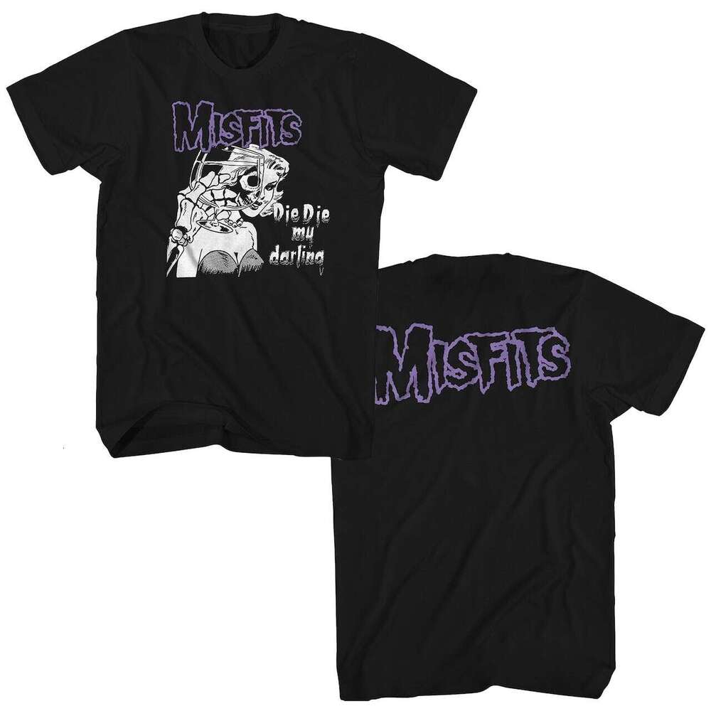 The Misfits Band Rock Hardcore Punk Style American Street Skull Pattern Men's T-shirt