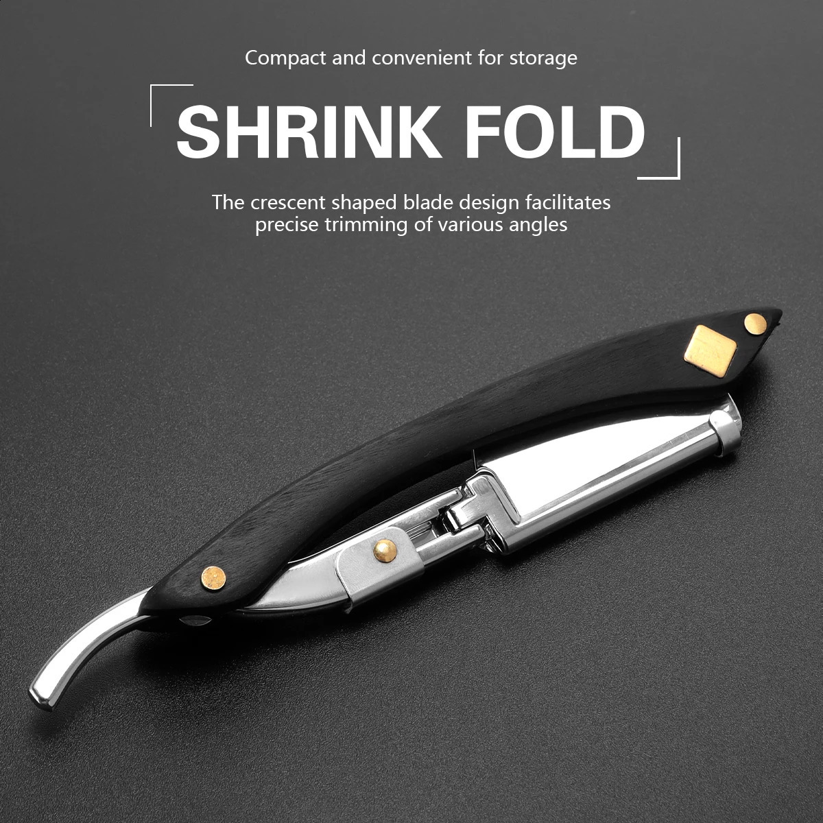 Barbertop Shaving Straight Razor Classic Manual Barber Razors Folding Knife Men Stainless Steel Hairdresser Tool 241230