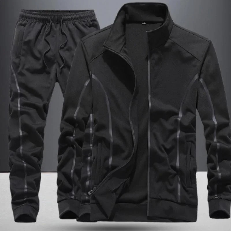 2023 Spring and Autumn Fashion Trend Sportswear Mens Casual Relaxed Comfortable Breathable High Quality TwoPiece Set M5XL 241223