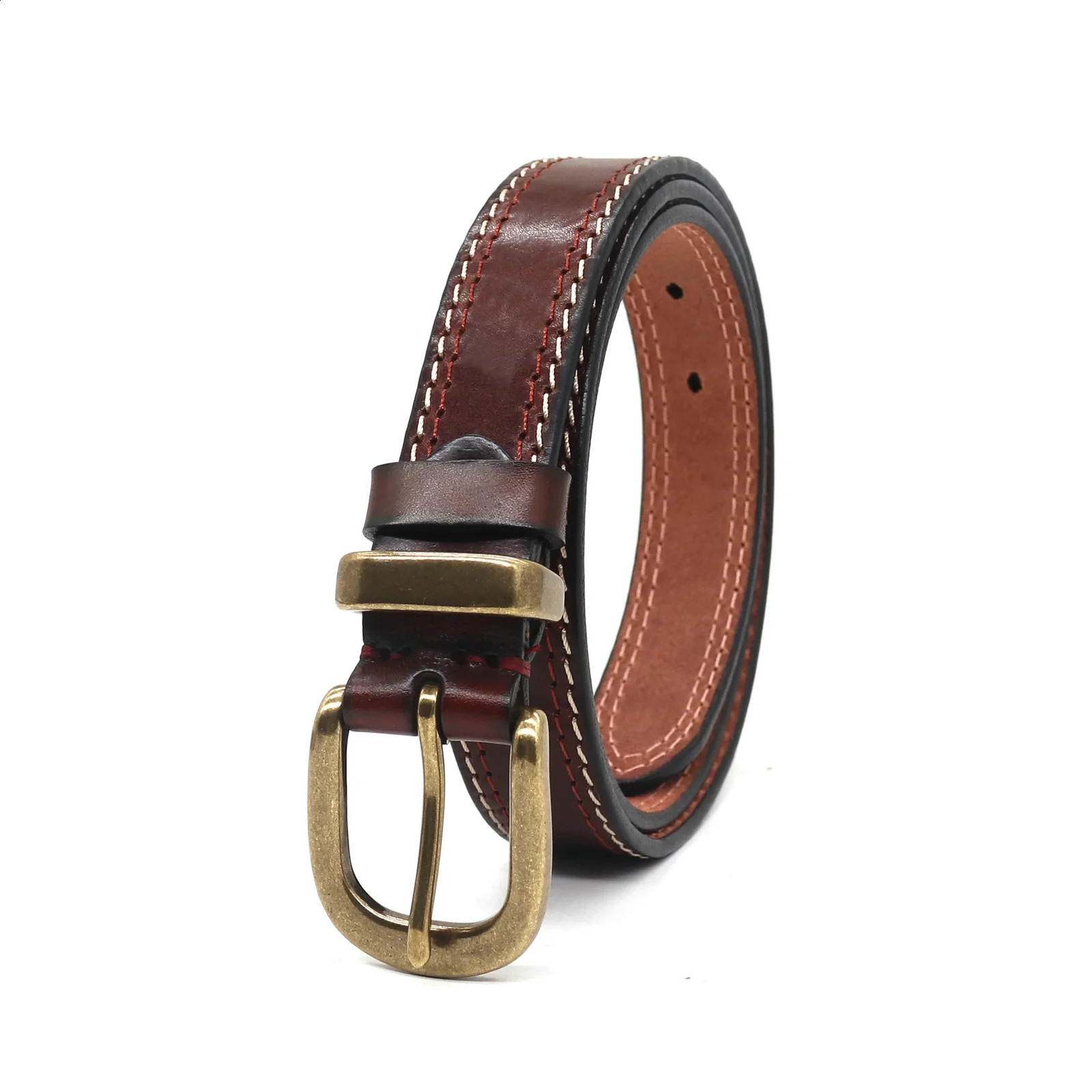 Women Belts Genuine Leather For Girl Korean Version Simple and Versatile Jeans with A High-end Feel Womens 241226