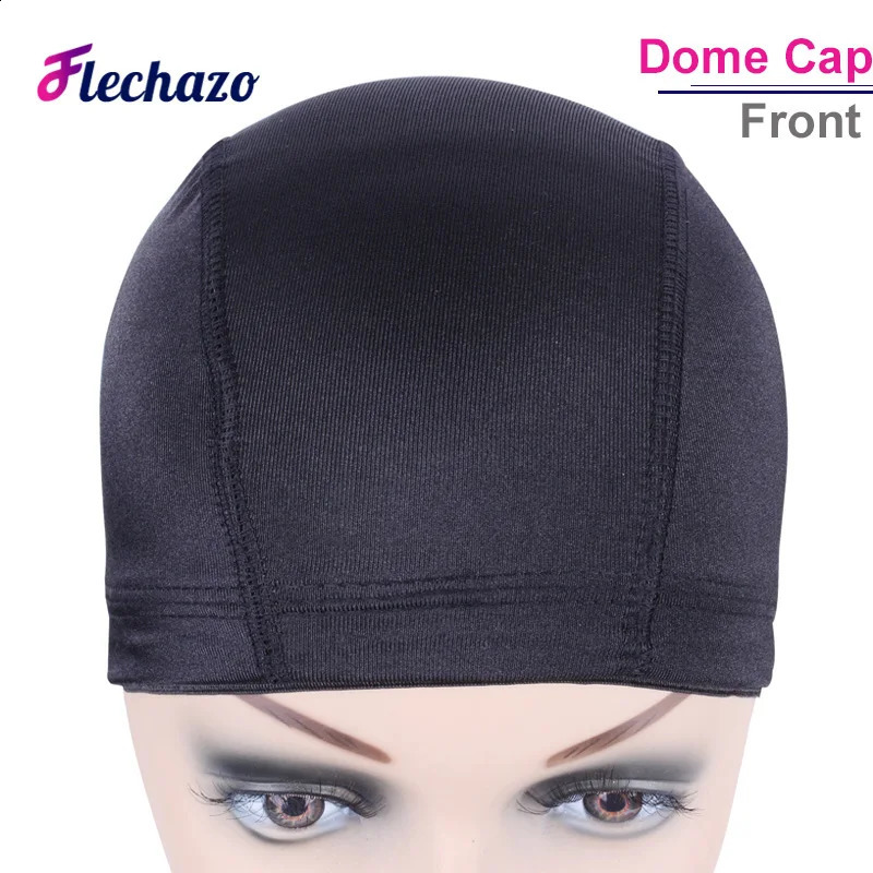 5 Pcs Durable Dome Wig Cap Breathable Mesh Wig Cap for Making Wigs Black Weaving Cap Elastic Hairnets Wig Caps S M L 241230