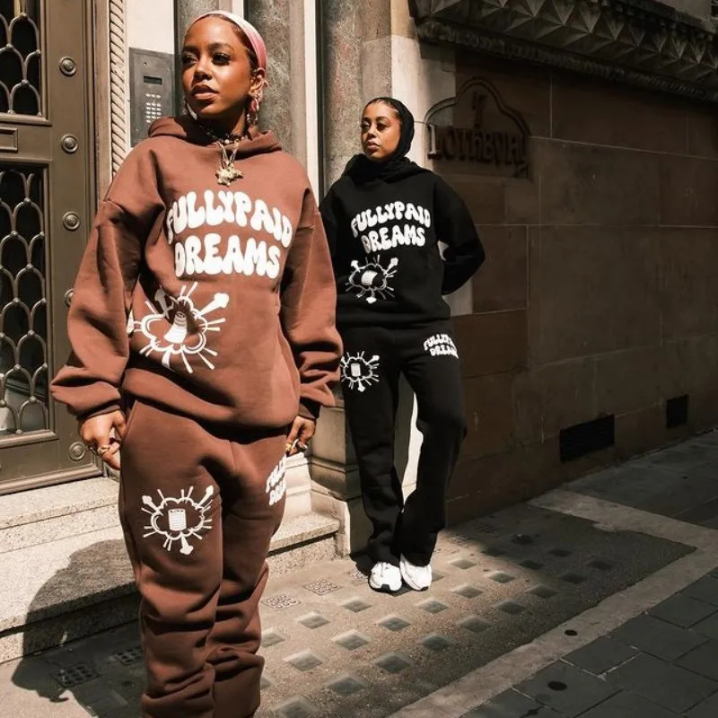 INS Y2K hoodie Punk Harajuku printing streetwear Mens womens clothing Oversized Hoodie Sweatshirt Fashion Casual Pullover Tops 241230