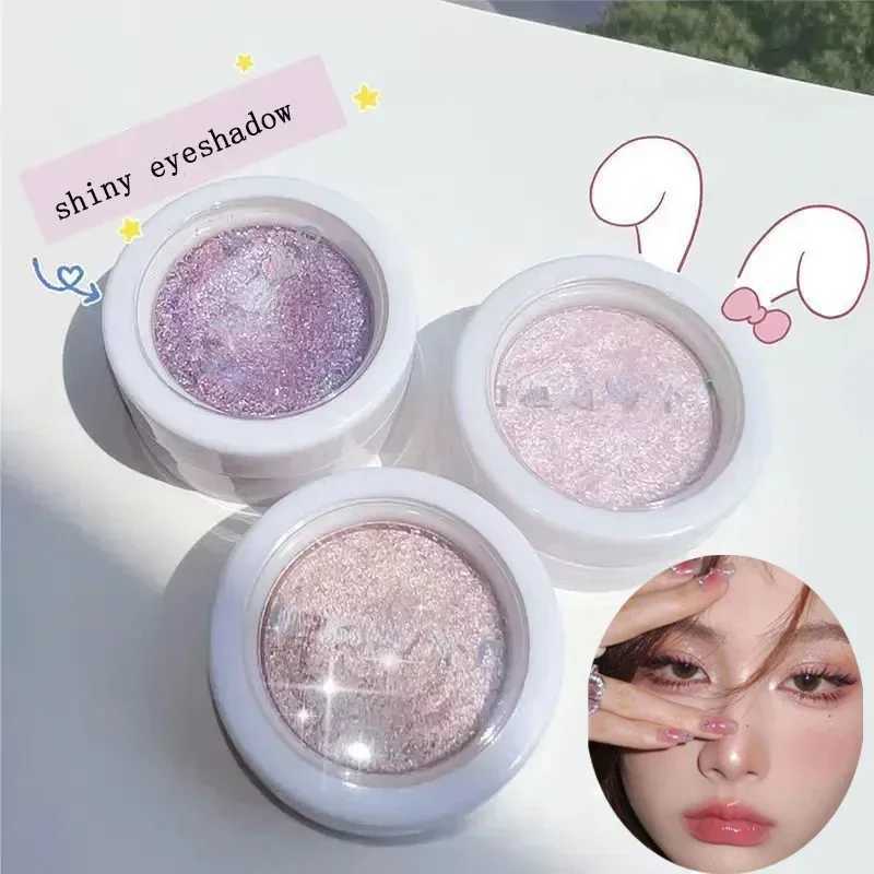 Monochrome glitter eye shadow palette potato texture pearl diamond highlights bright and shiny Korean cosmetics W241230