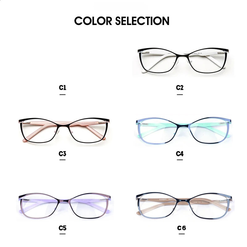 KANSEPT Eyeglass Frame for Women Reading Glasses Prescription Optical Lenses Myopia Pochromic Vintage Eyeglasses Lunette Men 241230