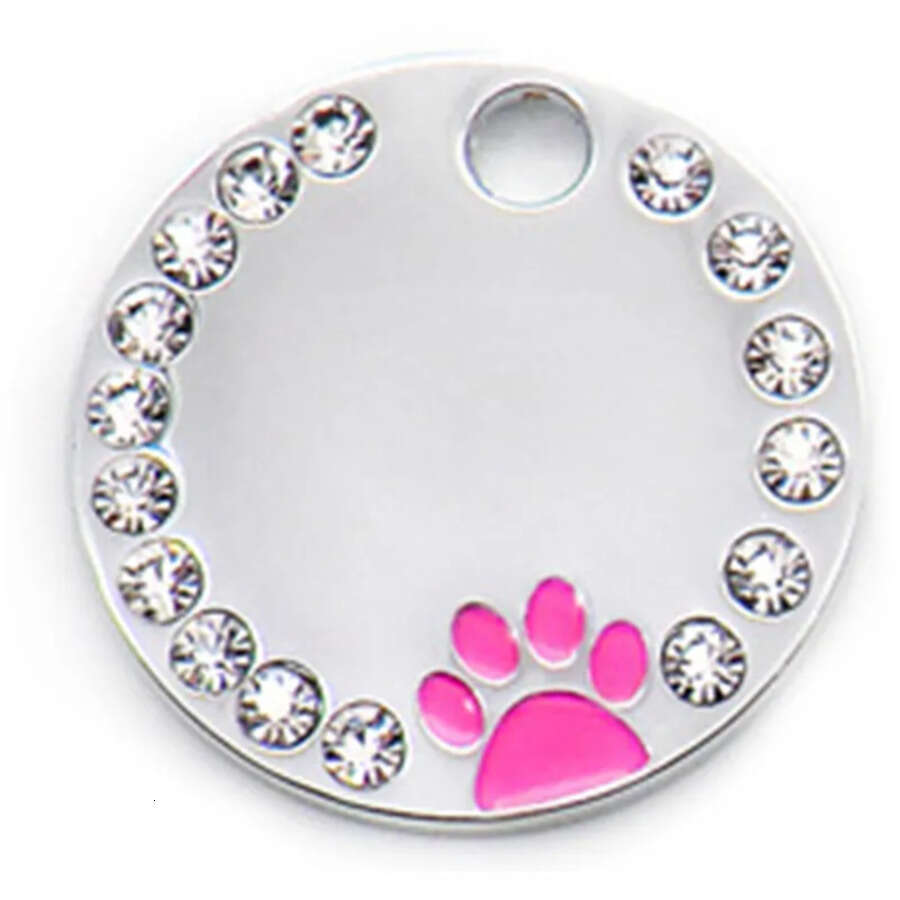 Dog Anti-Lost Puppy ID Tag Personalized Dogs Cats Name Tags Collars Necklaces Engraved Pet Nameplate Accessories S Plate
