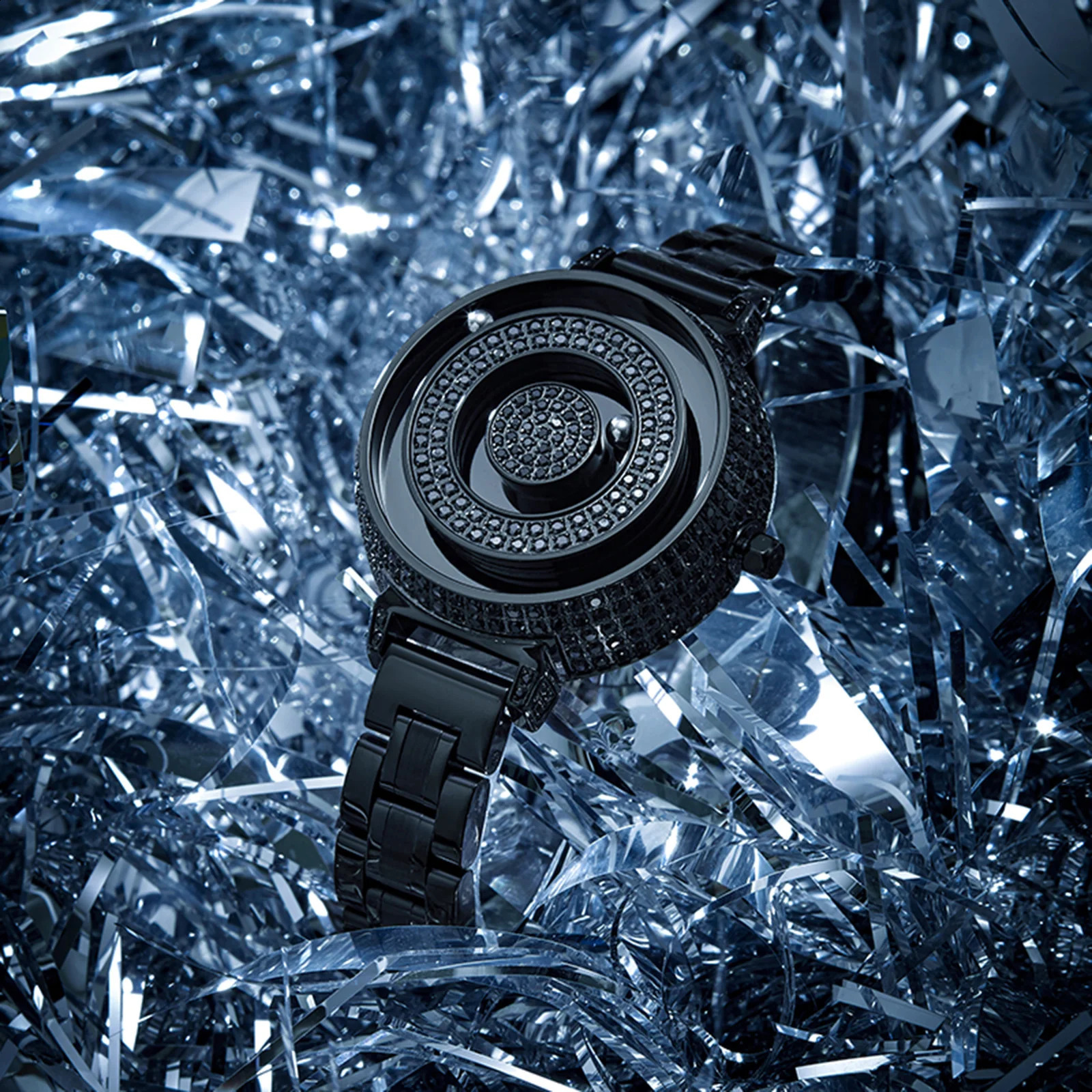 EUTOUR Magnetic Womens Diamond Watch Fashion Waterproof Quartz Steel Strap Casual Business Girls 241225