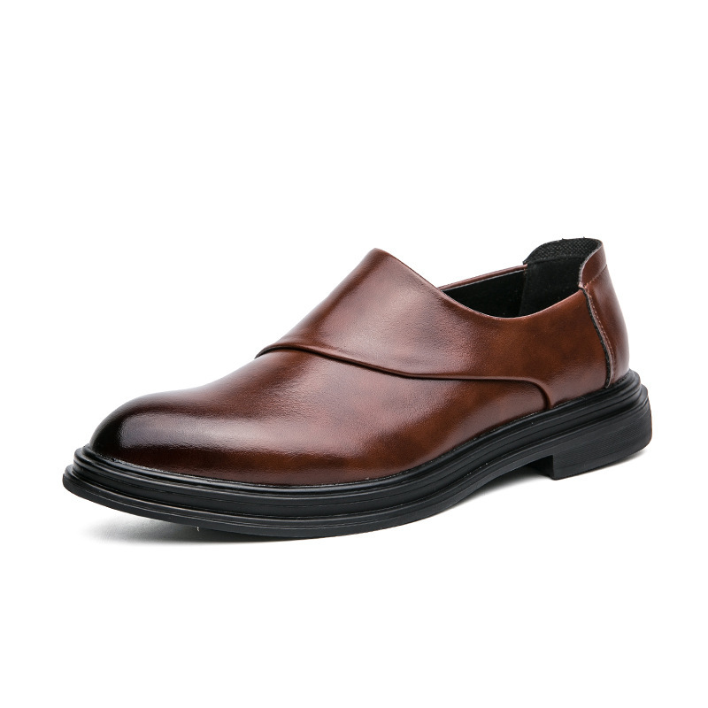2025 Men's Dress Shoes Formal Designer Comfortable Embossed Leather Luxury Wedding Italian Male Casual Business Shoes for Man Loafers 37-46 Free 