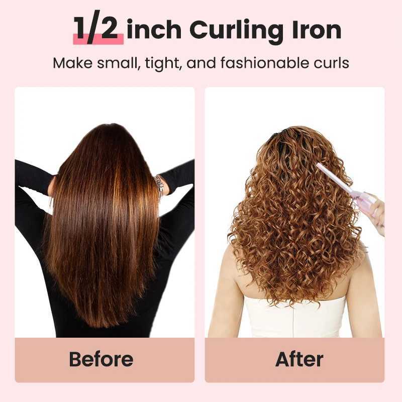 Curling Roller Professional Curling Iron Portable Curling Iron with Argan Oil Iron Styling Tool 8100 W241231