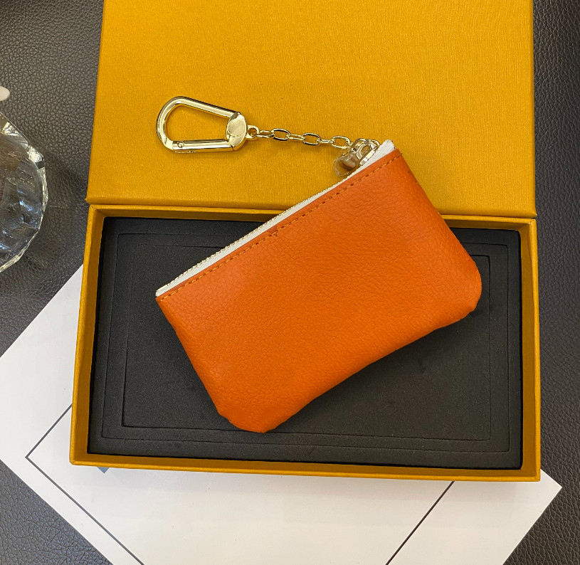 KEY POUCH Mini Wallet for Men and Women - Stylish Fashionable Keychain Ring Credit Card Holder Coin Purse Keys Wallets