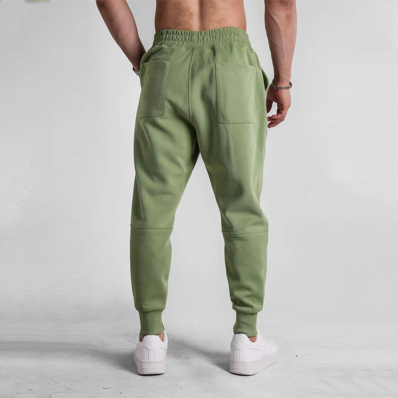 Men Jogger Pants Sport Casual Trousers Fashion Pocket Cargo Gym Sweatpants Quick Dry Training Jogging Man Clothing 241230
