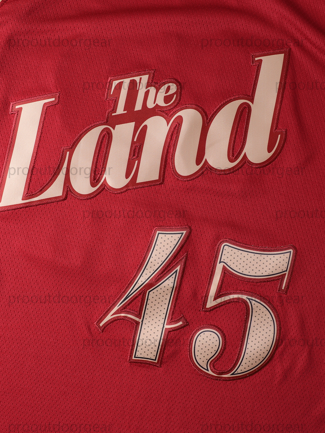 45 Mens Sports Team Basketball Jersey Polyester Knit Fabric Embroidered Letters & Numbers Crew Neck Sleeveless Training Vest Jerseys