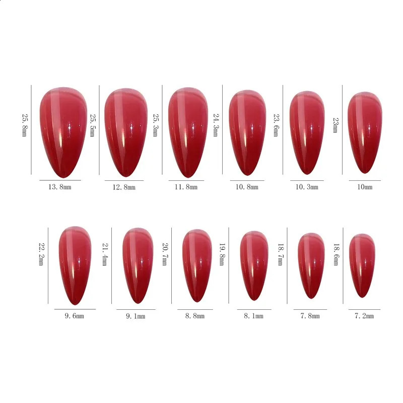 24 Lattices Full Cover Nail Grinding Sand Short Long Square Ballet Detachable Candy Color Extension Wear Press on False Nail Tip 241230