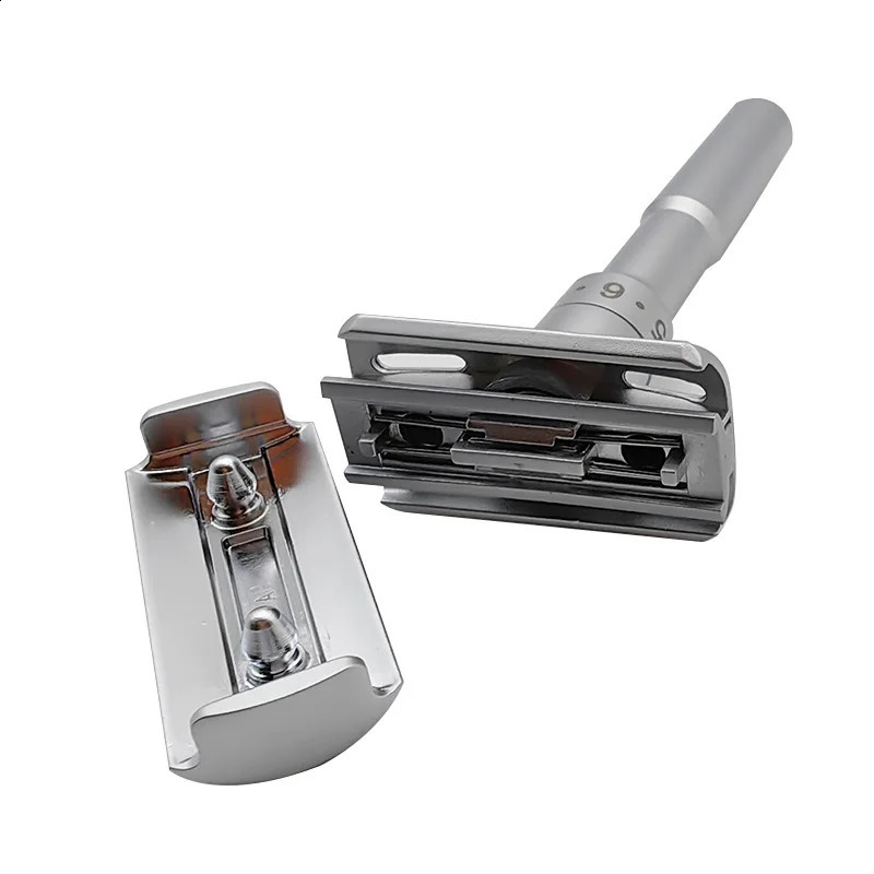 1pc Portable Manual Shaver Razor Classic Double Edge Safety Razor For Men Shaving Women Hair Removal With 5pcs Shaving Blades 241230
