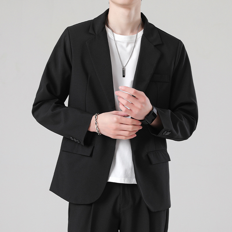 L12311Wedding dress slim fit business casual formal wear British style plaid suit for men