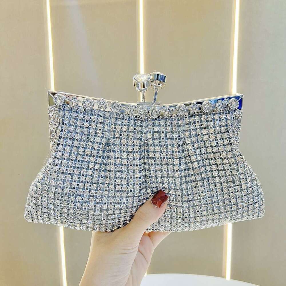 New Retro High-End Women's Handbag Party, Hand-Held Small Handbag, Shoulder Bag, Crossbody Bag For Dinner Party