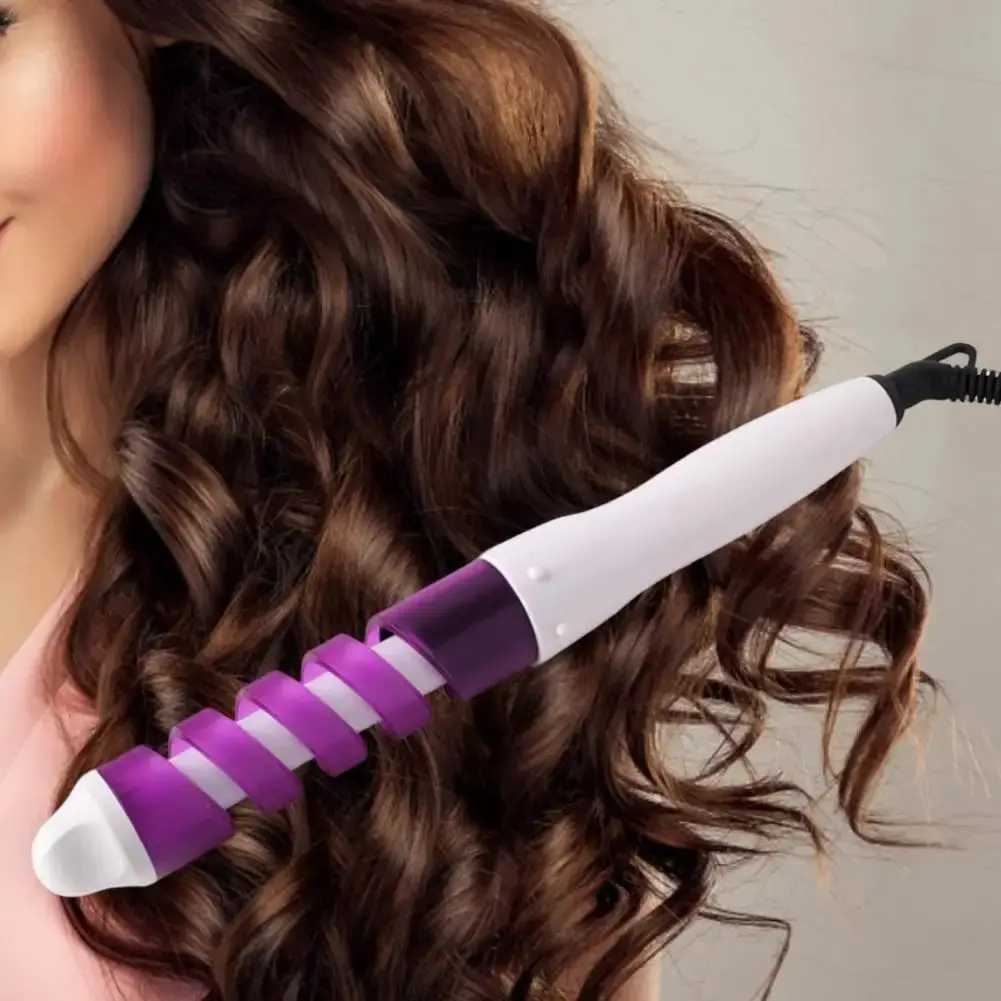 Automatic Spiral Curler Color Curling Product Functional Curling Iron for Home Hairstyling Equipment W241231