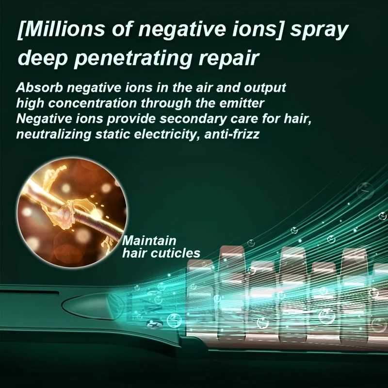 Corn Curling Iron Professional Ceramic Volumeter Fury Hair Curling Iron Mesh Curler Wave Corn Brush Styling Tool W241231