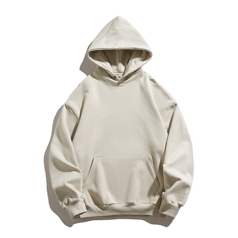 M12302 Men's Heavy Hooded Sweatshirt 2024 Autumn and Winter Loose Jacket