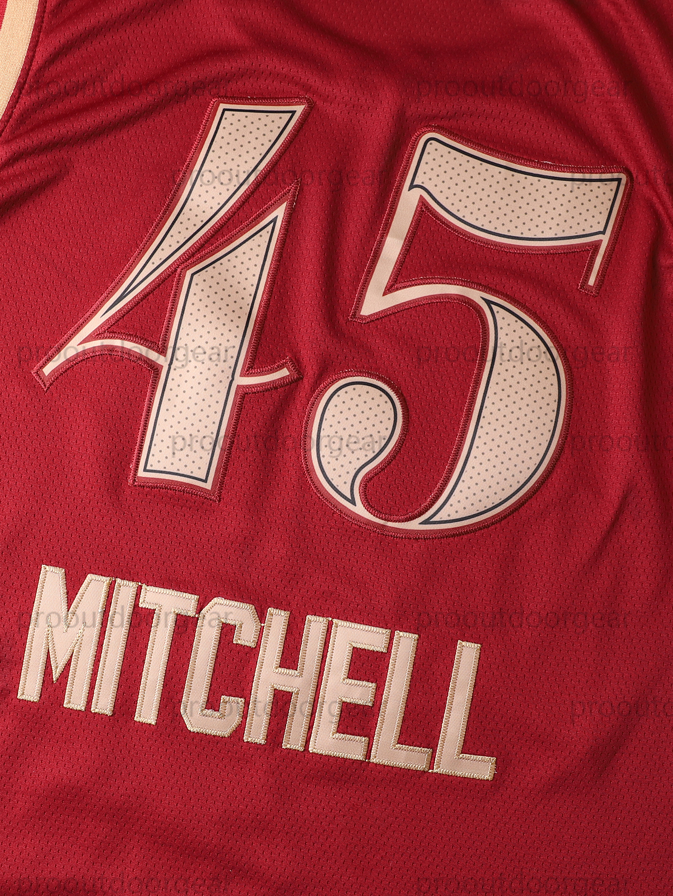 45 Mens Sports Team Basketball Jersey Polyester Knit Fabric Embroidered Letters & Numbers Crew Neck Sleeveless Training Vest Jerseys