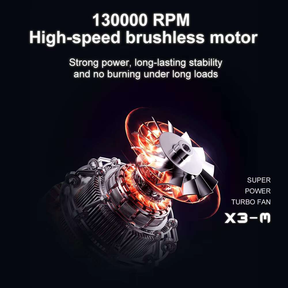 OEM/ODM Handheld Dry Powerful Wireless Compressed Turbo Jet Air Duster Gun Outdoor Cooking Car Care Portable Blower