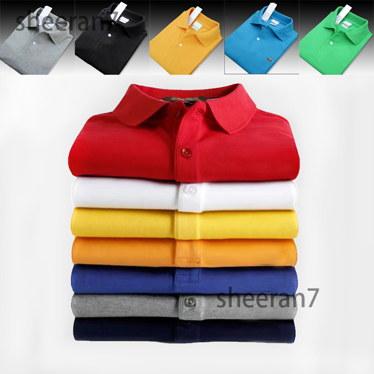 Stylish Men's Embroidery Polo T-Shirt Comfortable Summer Fabric Men Tshirt Breathable Short Sleeves Men