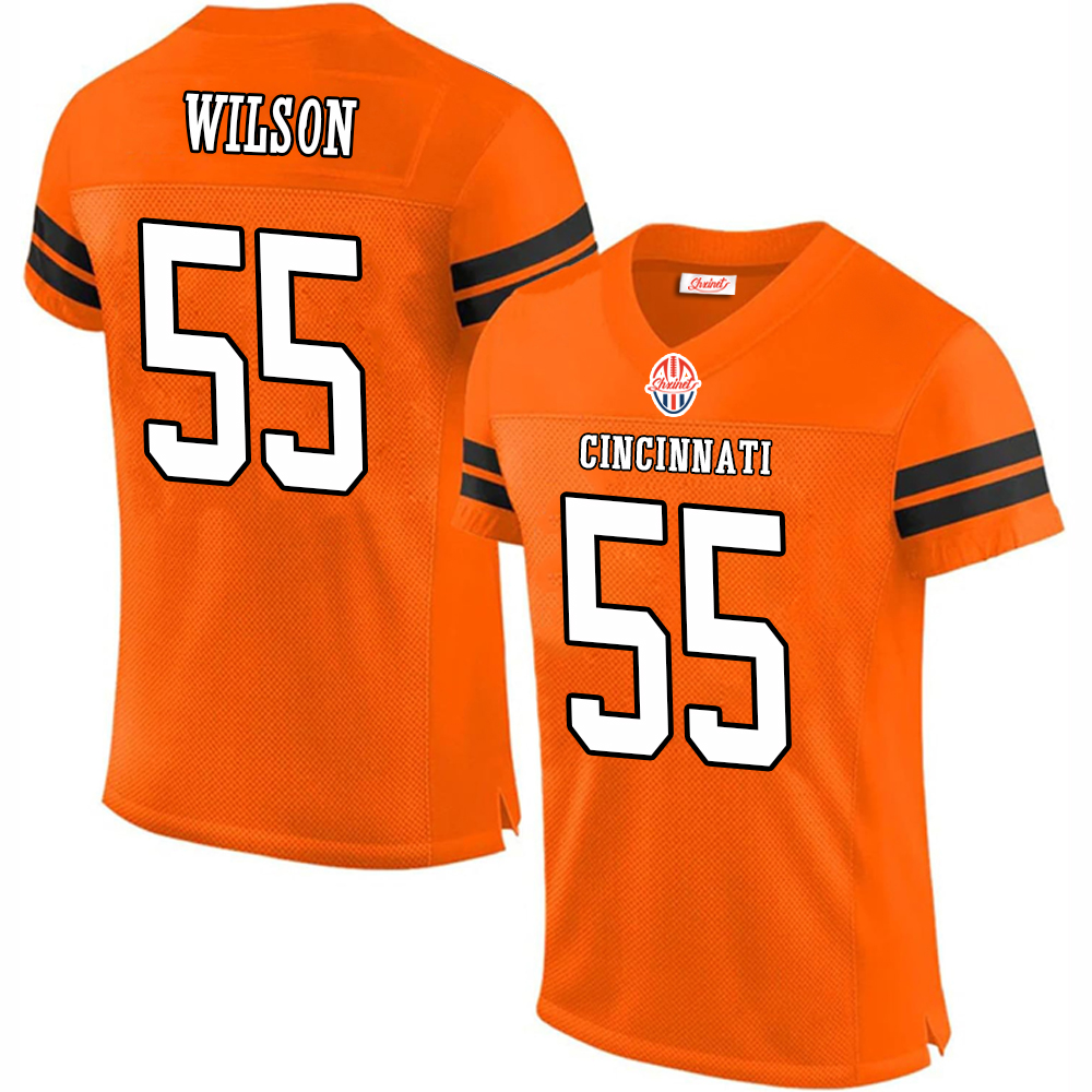 2024 Custom 9 Burrow 1 Chase Football Jersey Sam Hubbard Tee Higgins Brown Jermaine Burton Amarius Mims Zack Moss Myles Murphy