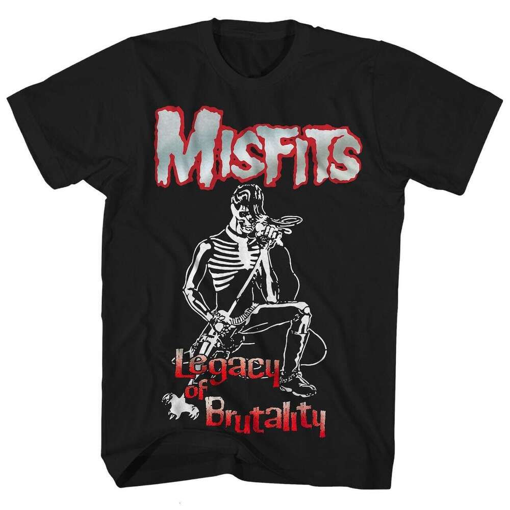 The Misfits Band Rock Hardcore Punk Style American Street Skull Pattern Men's T-shirt